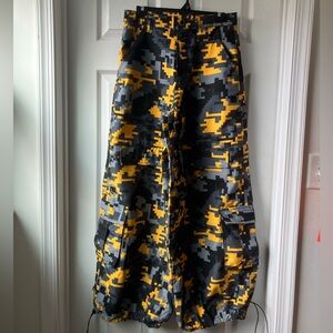 MACGEAR Baggy Cargo Skater Rave Y2K Digital Camo Pants Size 30